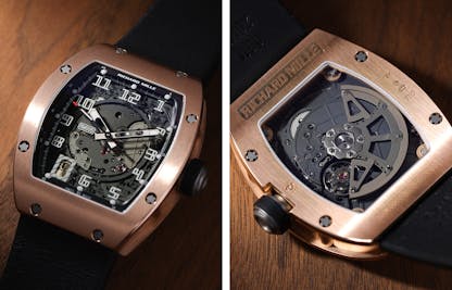 Richard Mille rose gold watch
