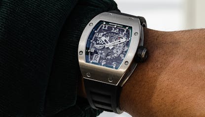Richard Mille Tonneau shaped watch
