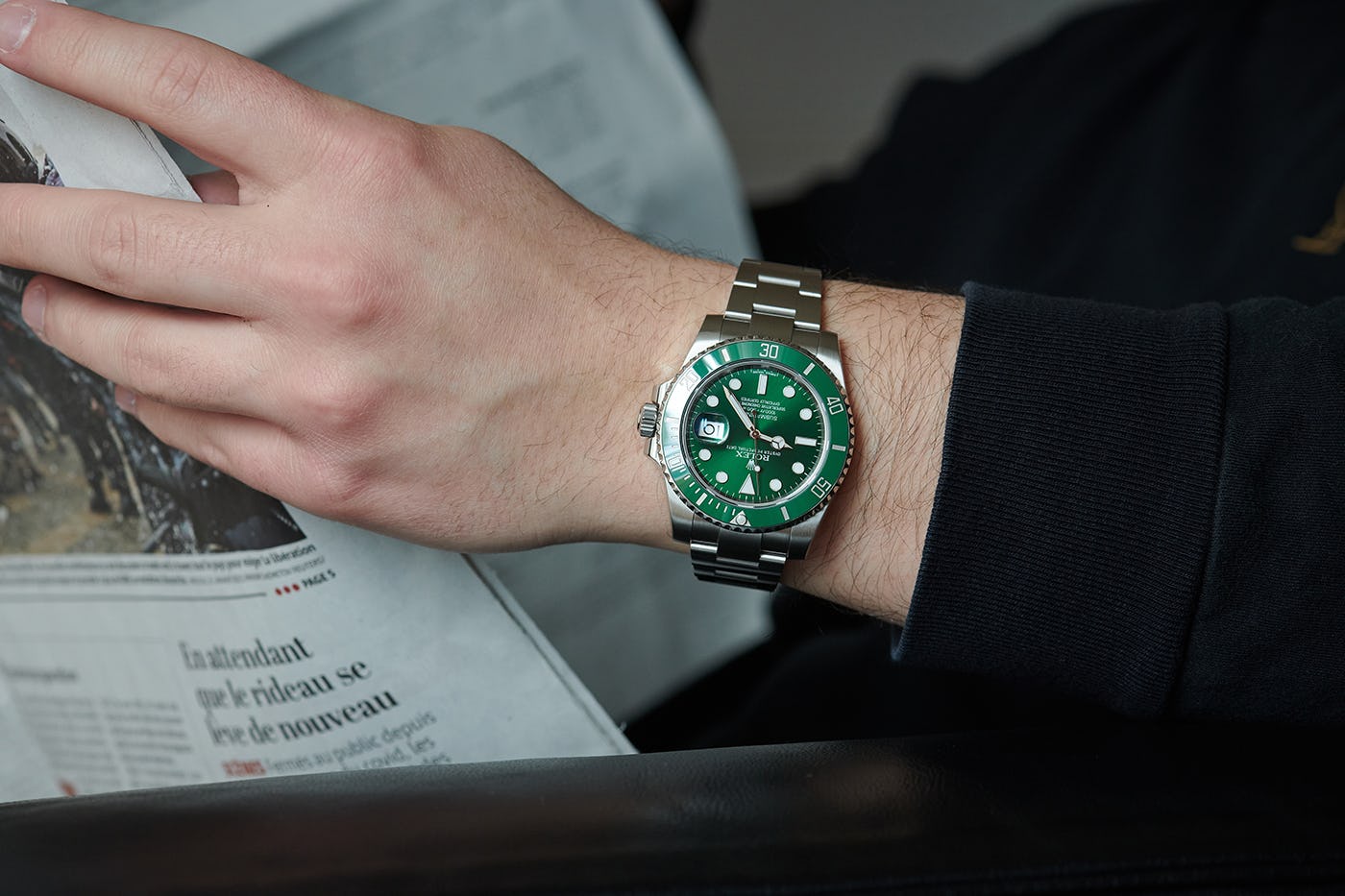 A Closer Look At The Rolex Hulk Submariner 116610LV - The Watch Company