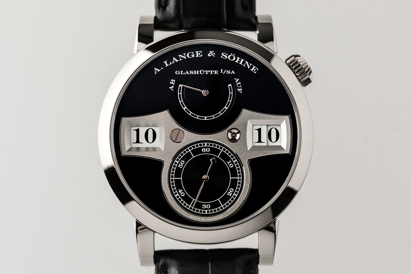 The history of the A. Lange S hne Zeitwerk WatchBox