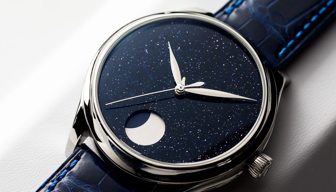 H. Moser & Cie. Moonphase Display