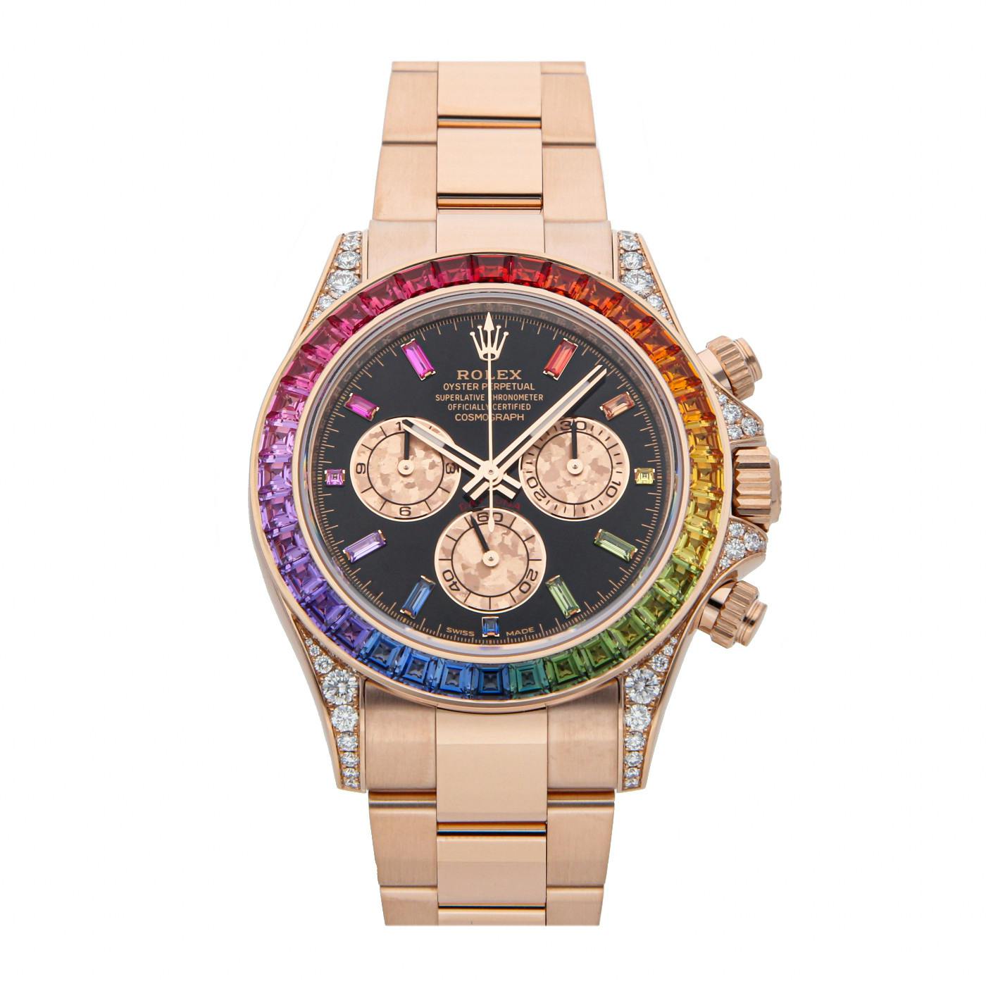 Rolex daytona rainbow clearance watch