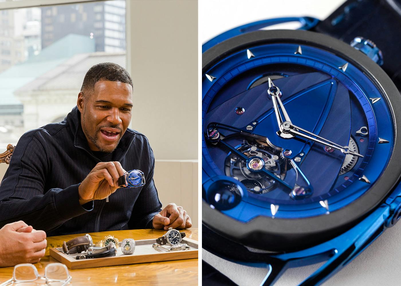 Collector Conversation Michael Strahan Marc Lasry WatchBox