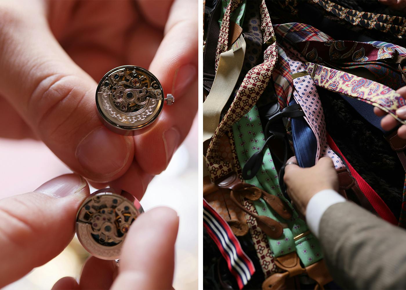 Cufflinks and Suspenders