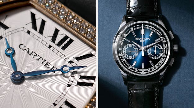 Gem Set Patek and Cartier