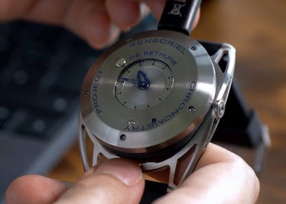 De Bethune Sensorial Chronometry Project