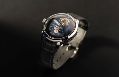 H. Moser x MB&F Endeavour Cylindrical Tourbillon case