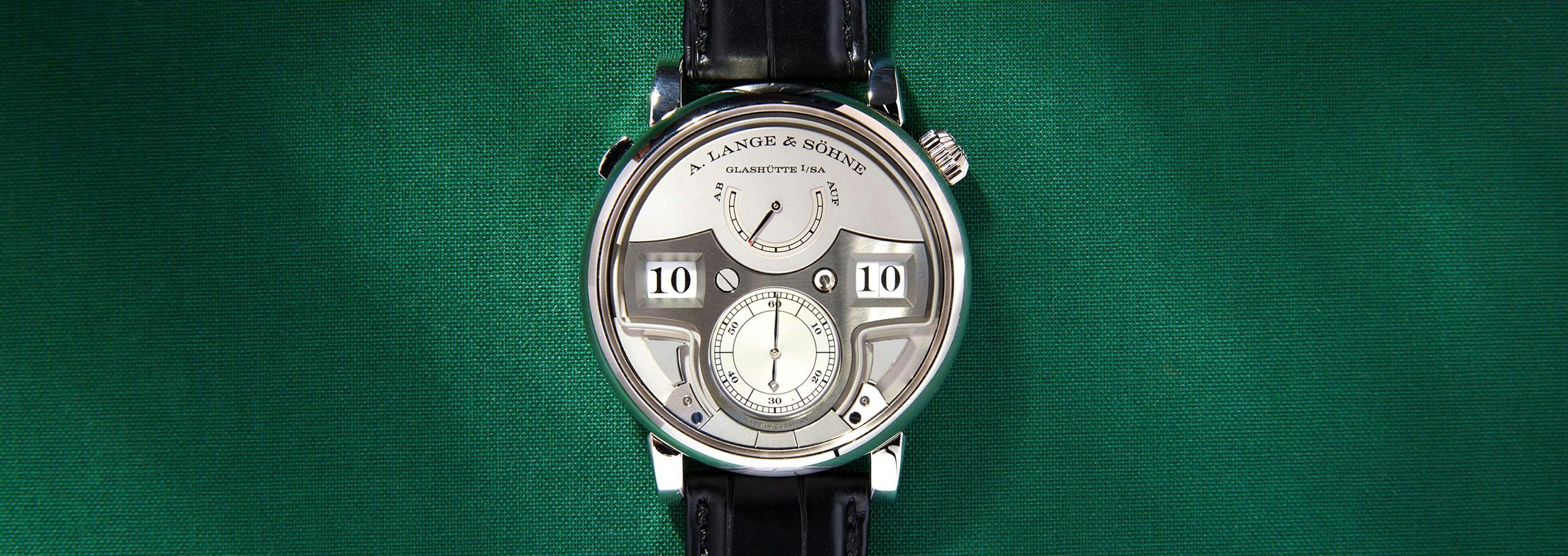 The A. Lange & Söhne <br>Zeitwerk Minute Repeater