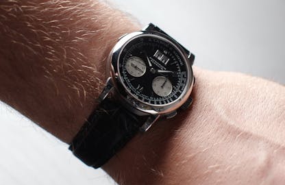 A. Lange & Söhne Datograph Wrist Shot