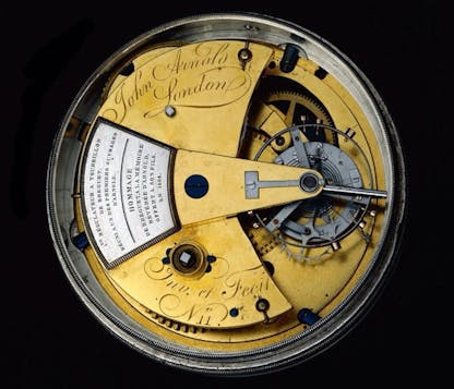 Breguet No. 169, built into a chronometer movement by John Arnold; British Museum
