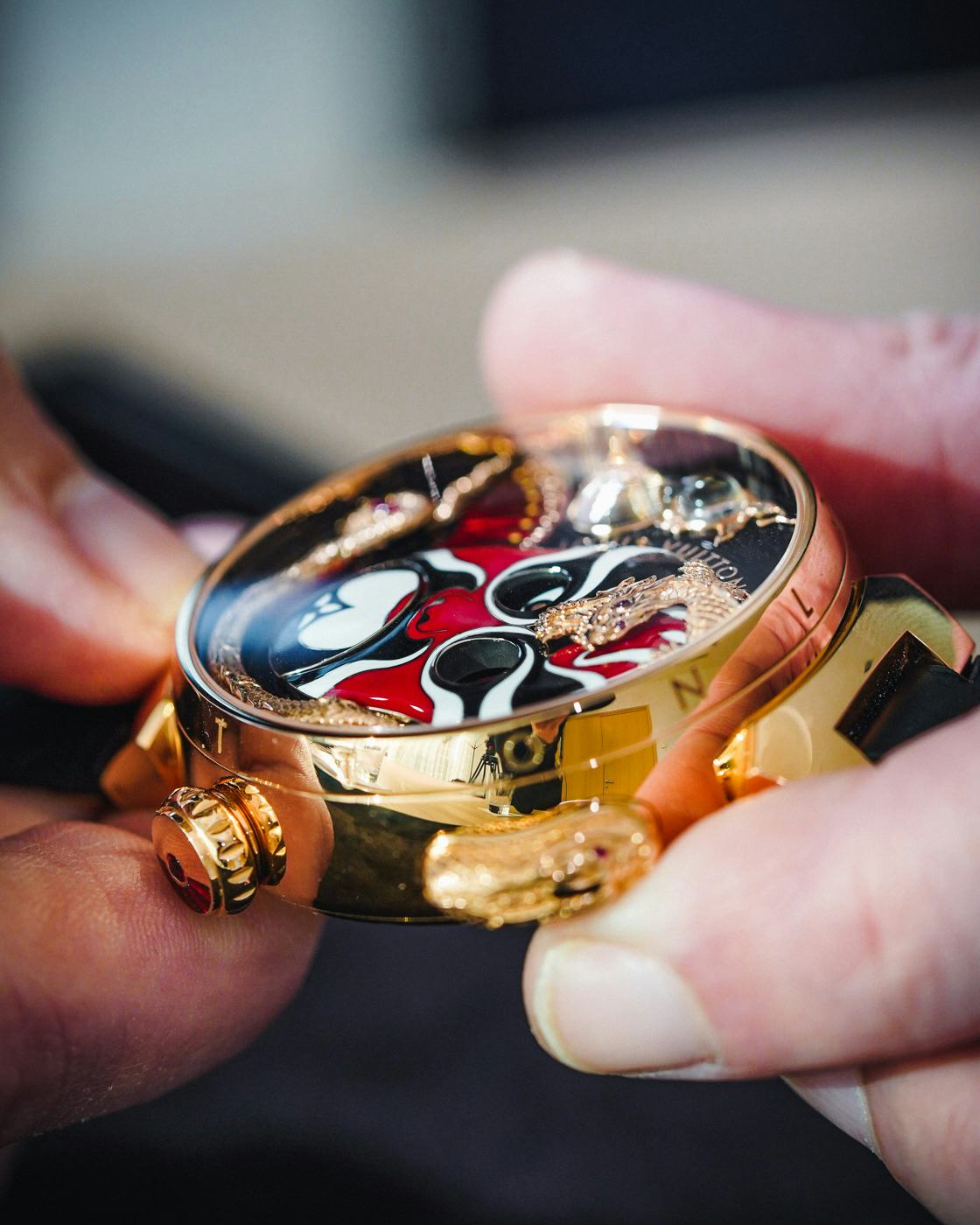 Hands-On: Louis Vuitton Tambour Carpe Diem Automaton Watch
