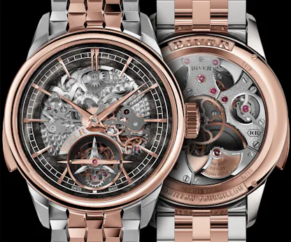 Biver Carillon Tourbillon in Rose Gold and Titanium