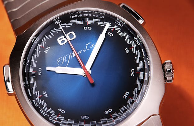 Moser Streamliner Flyback Chronograph Funky Blue