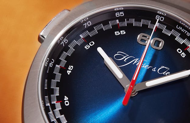Moser Streamliner Flyback Chronograph Funky Blue