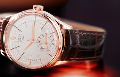 The Rolex Cellini Dual Time in Rolex Everose