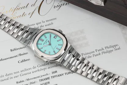 Patek Nautilus "Tiffany Blue"