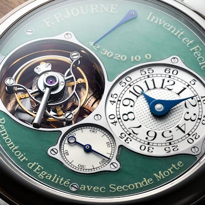F. P. Journe Tourbillon Souverain with jade dial