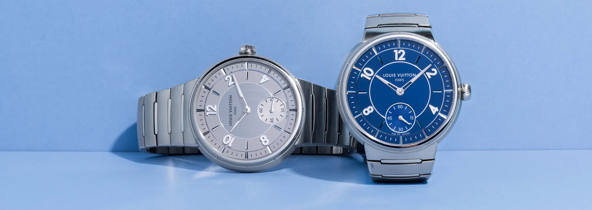 The Louis Vuitton Tambour, In Steel | The 1916 Company display picture 3