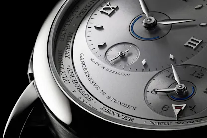 Lange 1 Timezone Platinum