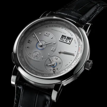 Lange 1 Timezone Platinum