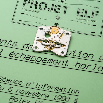 Rolex Projet ELF