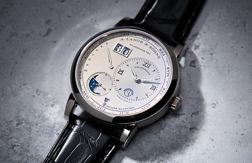 Lange one online tourbillon