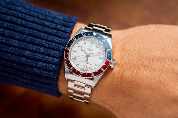 Tudor Black Bay GMT, with opaline dial
