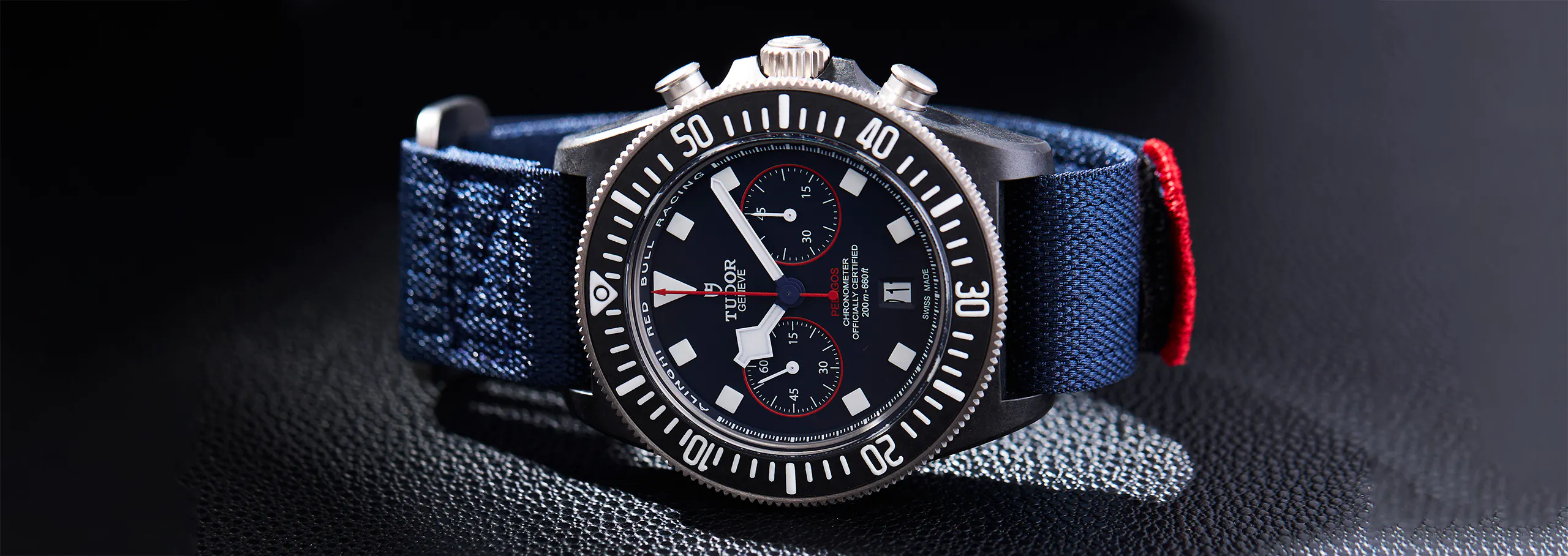 The Tudor Pelagos FXD Alinghi Red Bull Racing Chronograph
