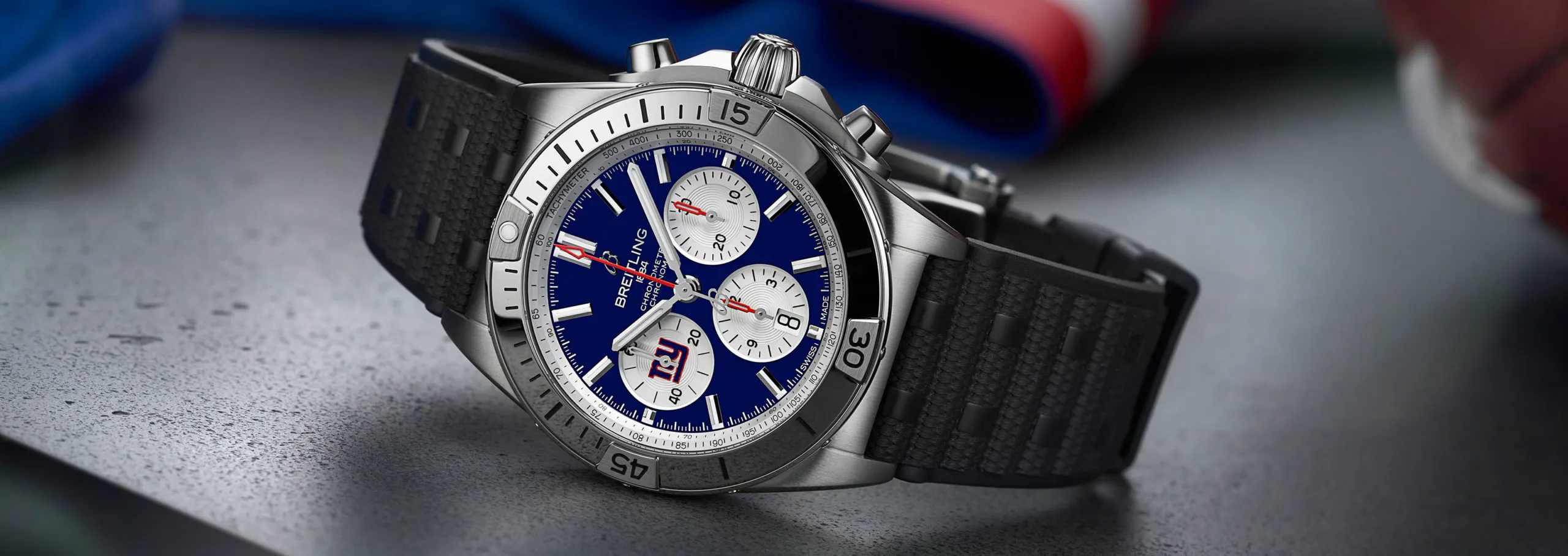 Breitling Announces Partnership With NFL, Launches 34 New Team