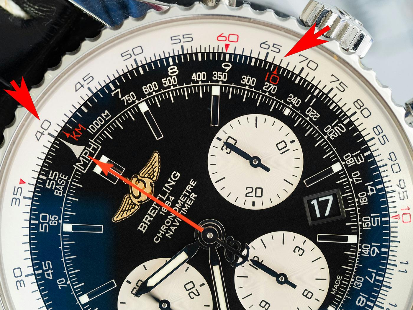 Breitling navitimer bezel store