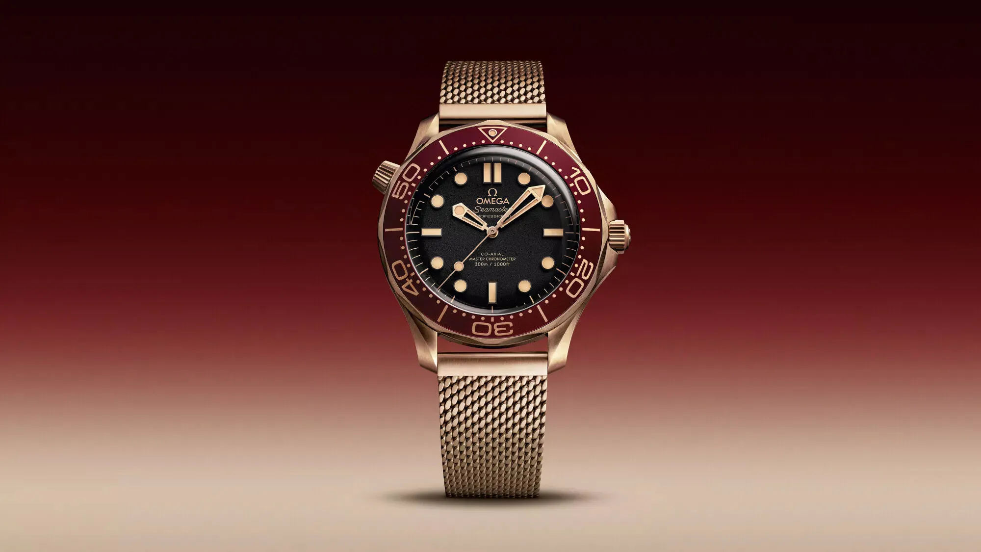 All That Glitters: The Omega Seamaster 300 In Bronze Gold