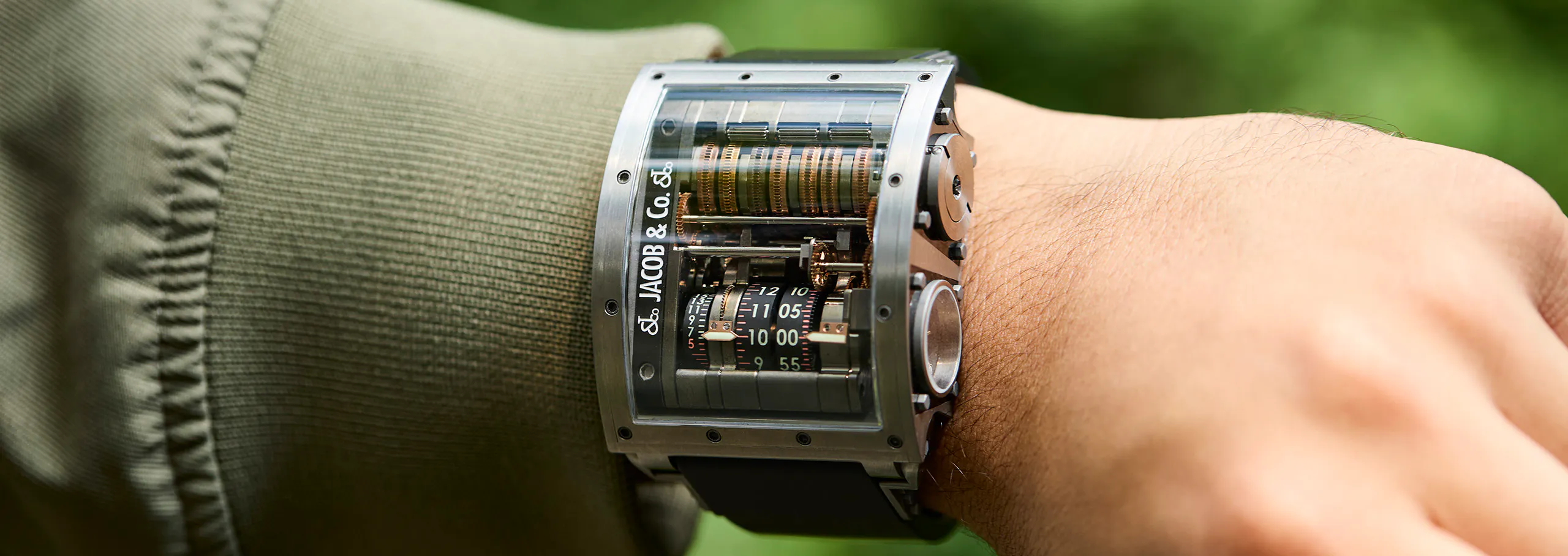 The Big, Bold, Brash Quenttin 31 Day Tourbillon, From Jacob & Co.