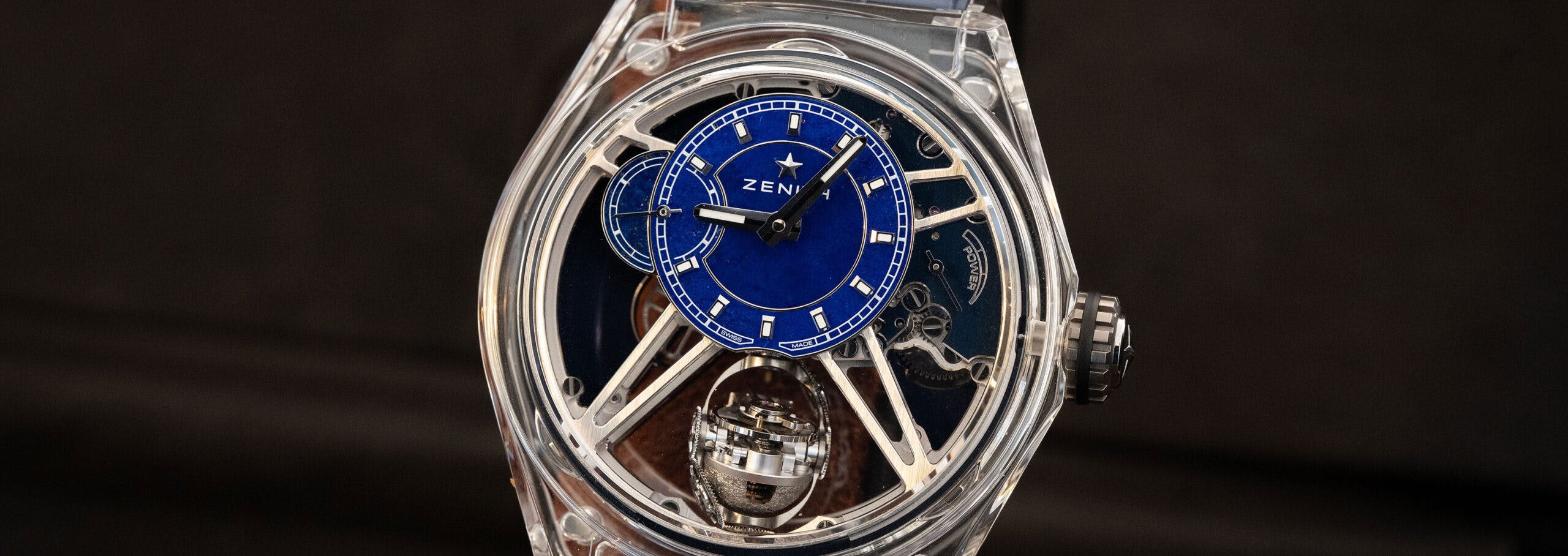 Anti-Gravity: Hands On With The Zenith Defy Zero G Sapphire