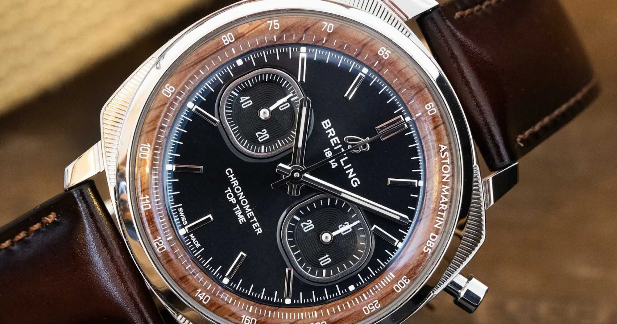 Introducing The Breitling Top Time B01 Chronograph 41 Tribute To Aston Martin DB5, With Live Photos